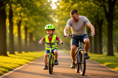Vélo enfant : L'équipement indispensable et les règles de sécurité sur la route pour une balade sereine